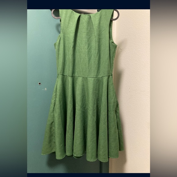 ModCloth “Luck be lady Green” timeless green dress - Picture 2 of 11